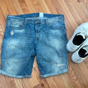 Mens Denim Shorts